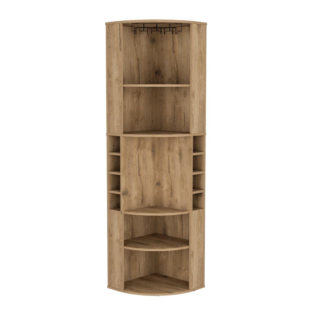 Bar Cabinet Jansen, Living Room, Macadamia. Picture 1