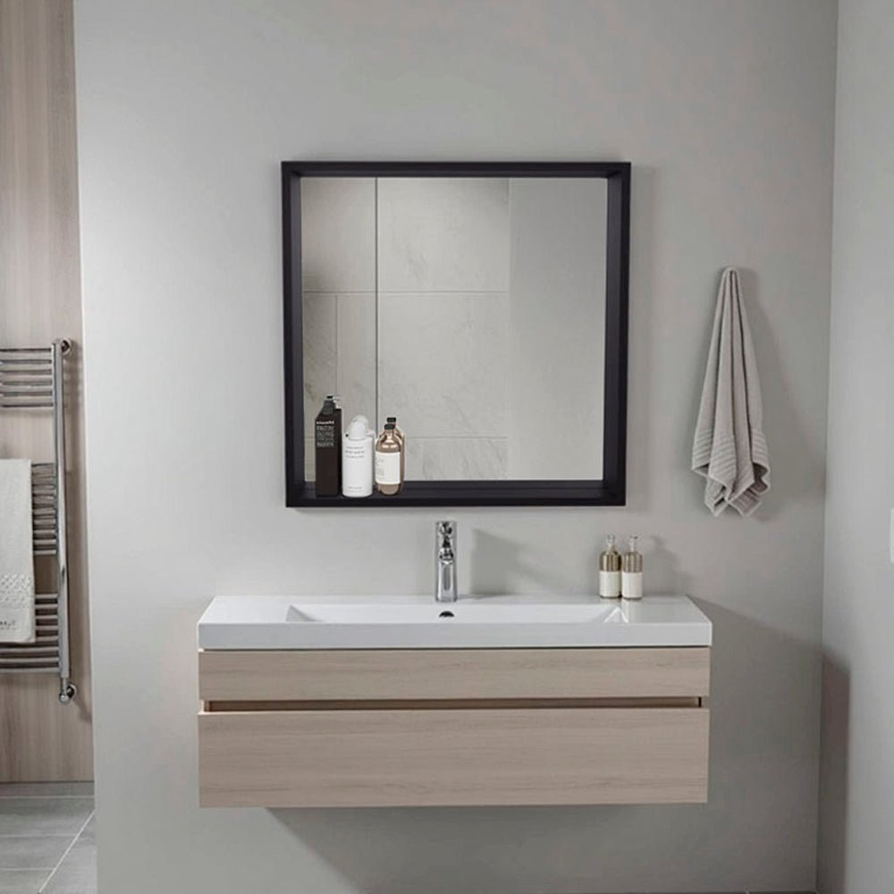 Quilcene Medicine Cabinet Sink, Wall Mounted Mirror,Manufactured Wood. Picture 2