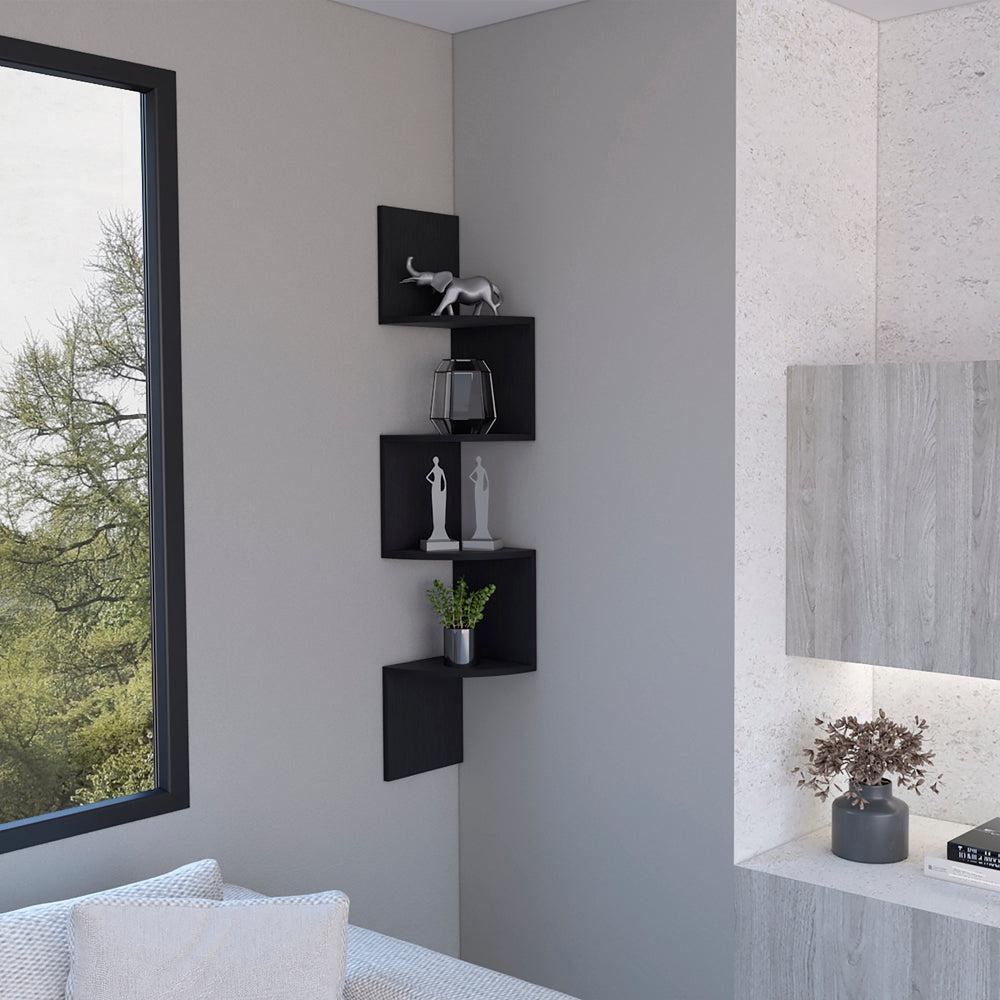 Shelf Crestone, Living Room, Black. Picture 2