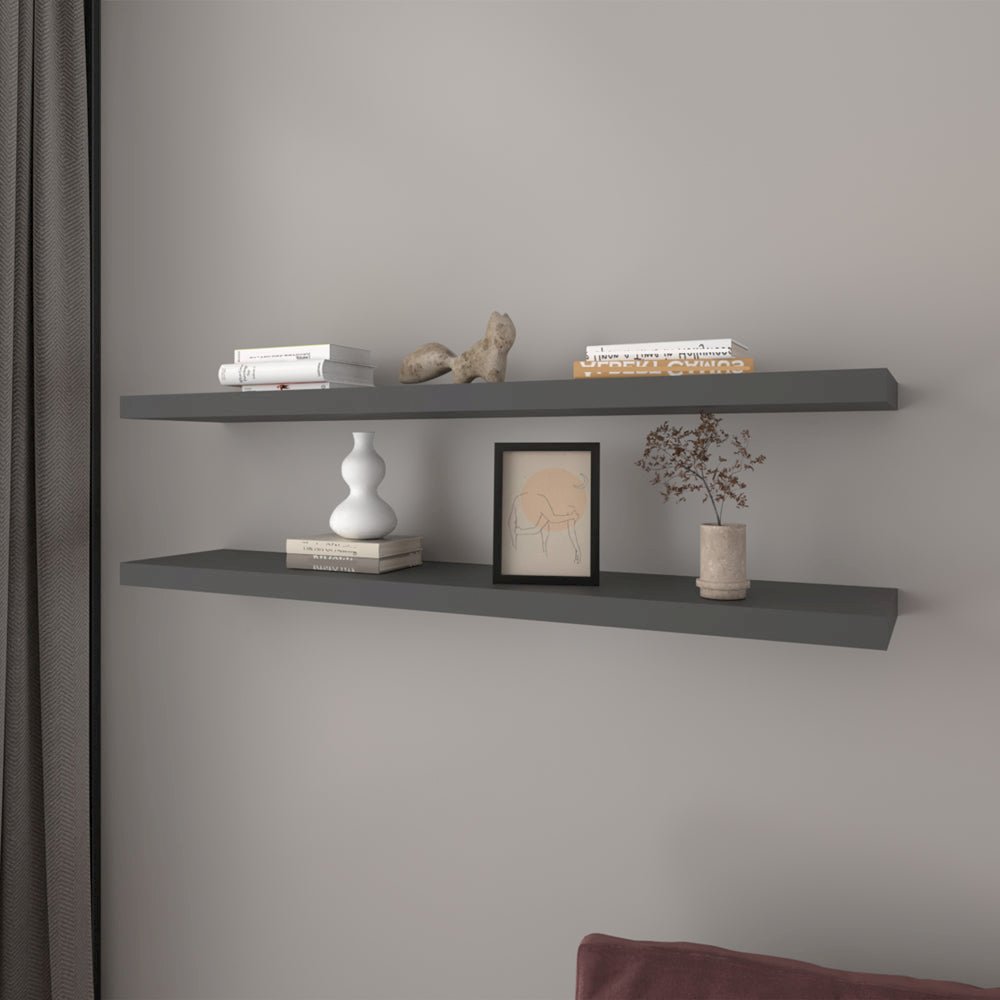 Floating Shelf Lyle, Living Room, Matt Gray. Picture 2