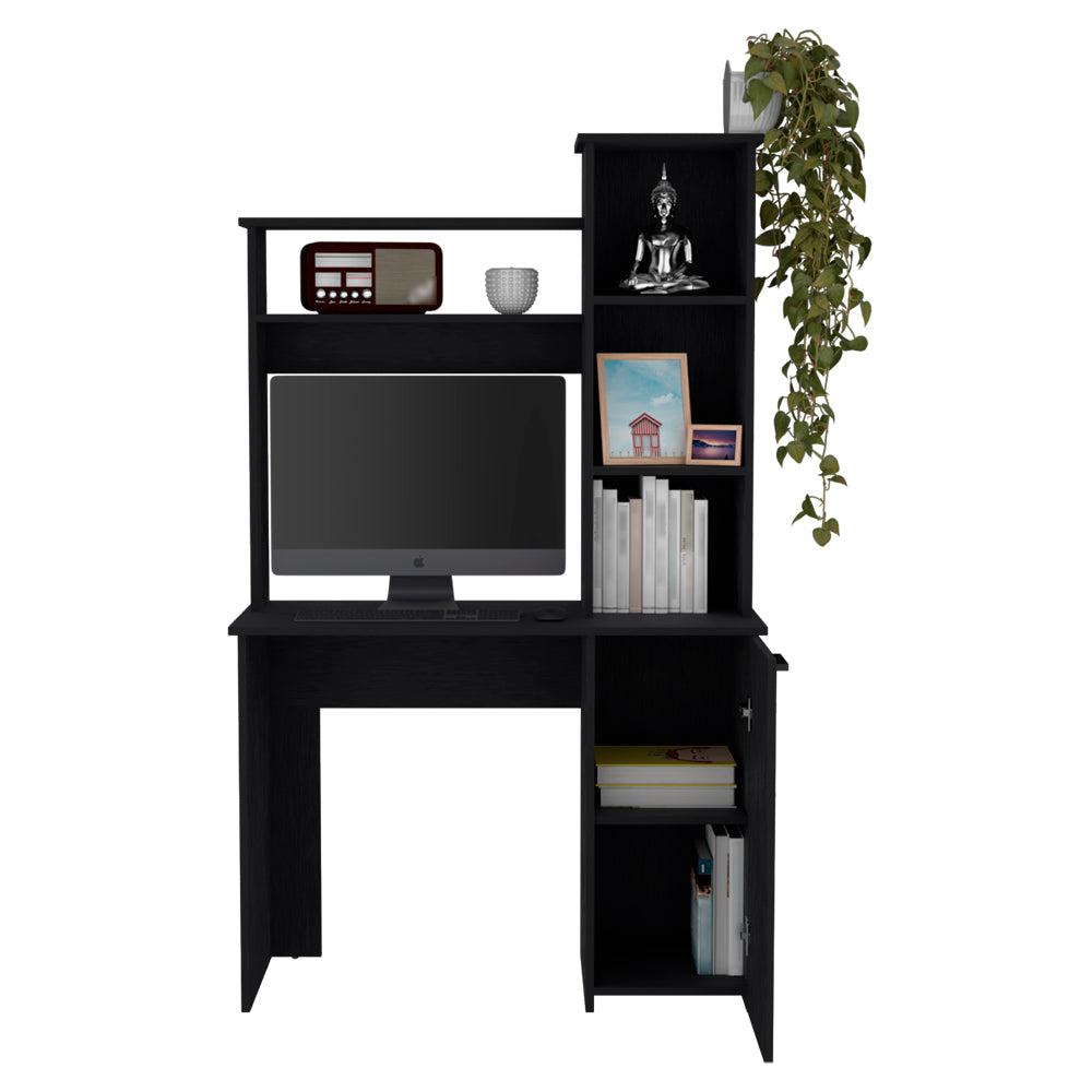 Computer Desk Dumas, Office, Black. Picture 2