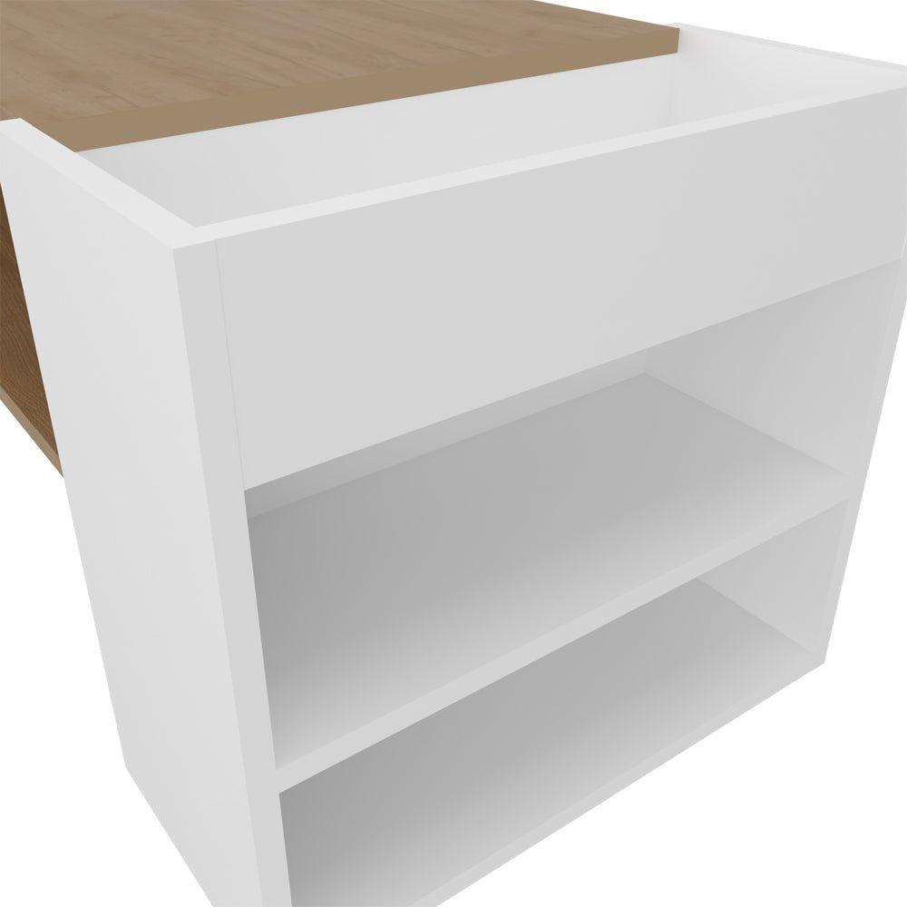 Corsica Table, Living Room, Brown and White. Picture 3