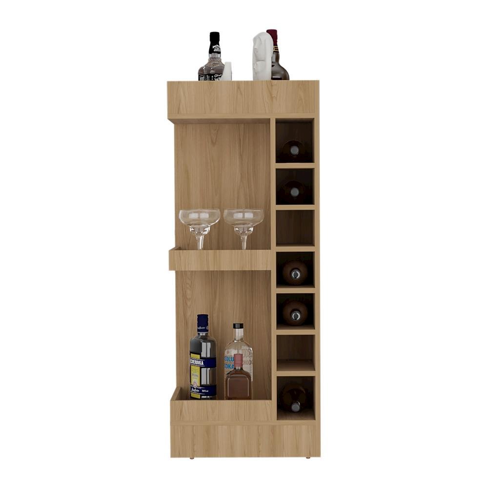 Glen Lyon Bar Cabinet, Living Room, Light Pine. Picture 2