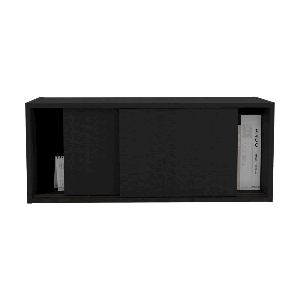 Wall Cabinet Bliss, Office, Black. Picture 3