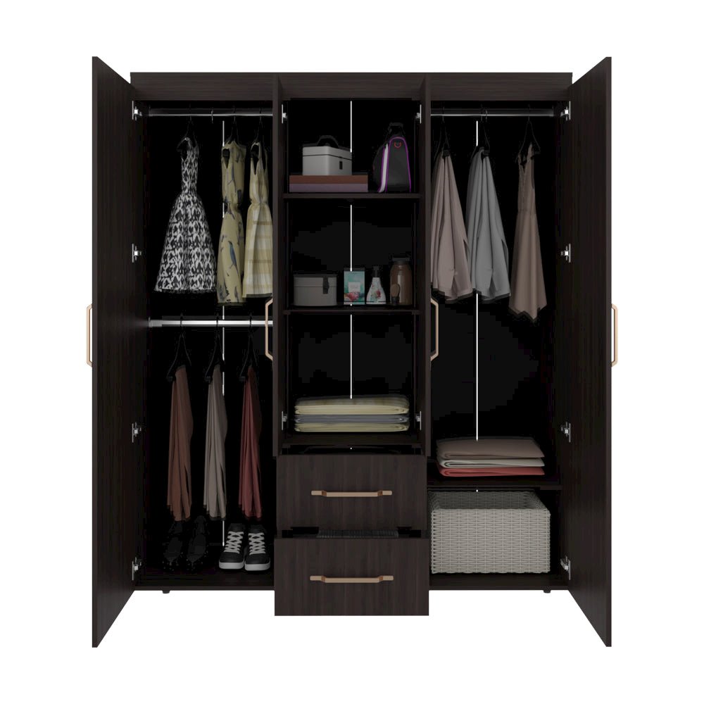 Armoire Elma, Petunia BROWN. Picture 8