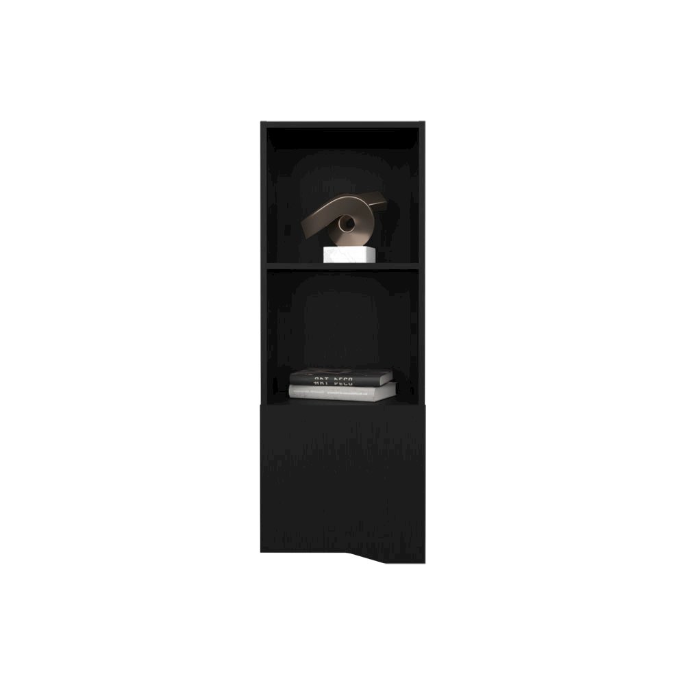 Wall Cabinet Hopewell, Living Room, Black. Picture 7