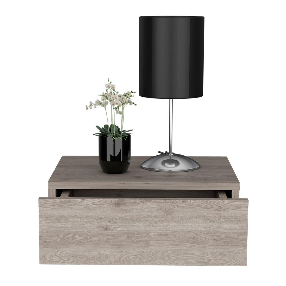 Nightstand Isola, Bedroom, Light Gray. Picture 2