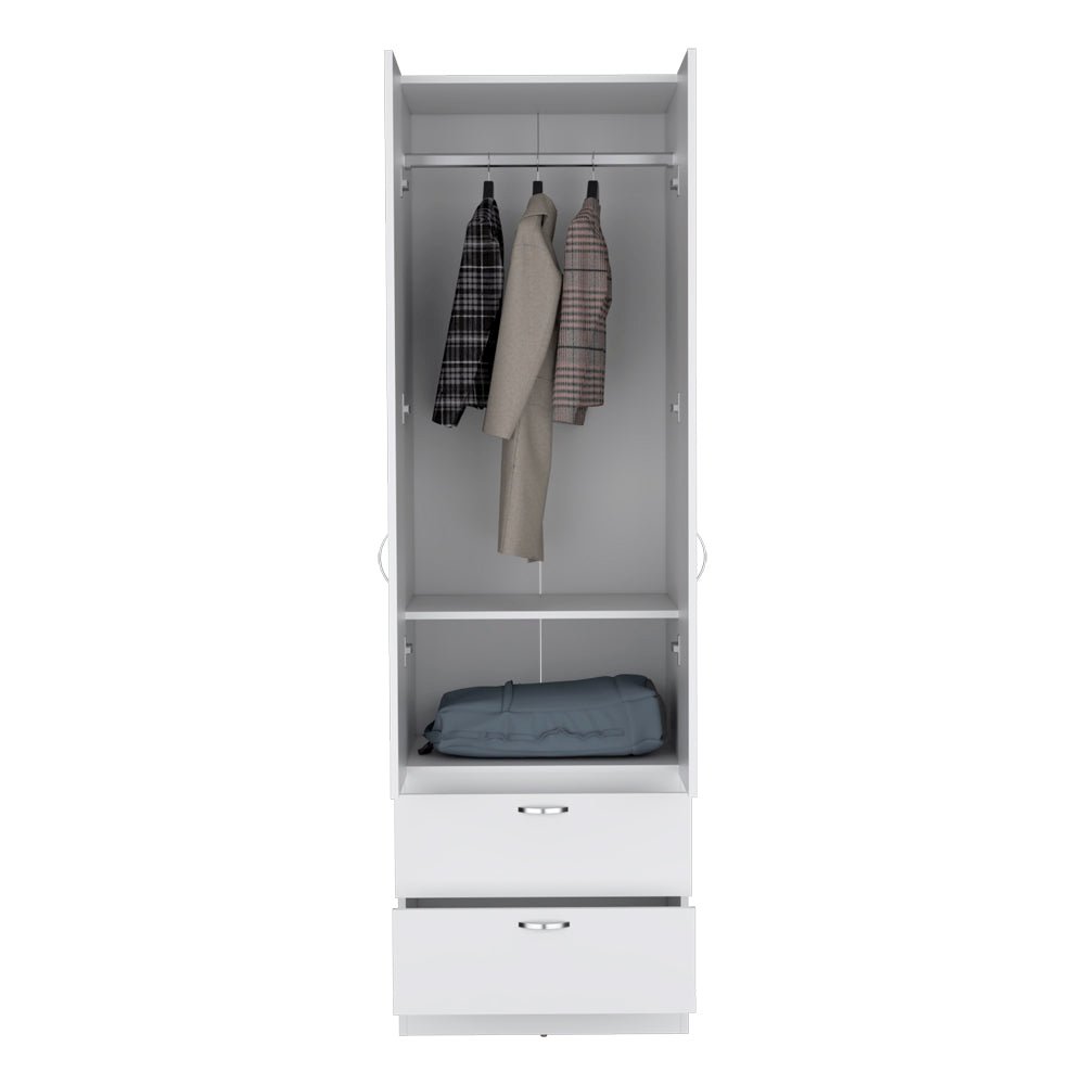 Armoire Marlton, Bedroom, White. Picture 4