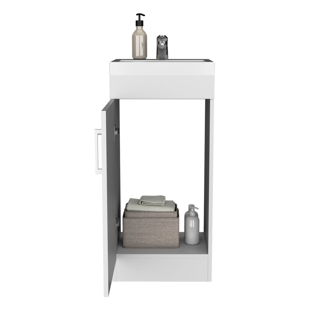 Bathroom Vanity Sink Jozz,Bathroom, White. Picture 2