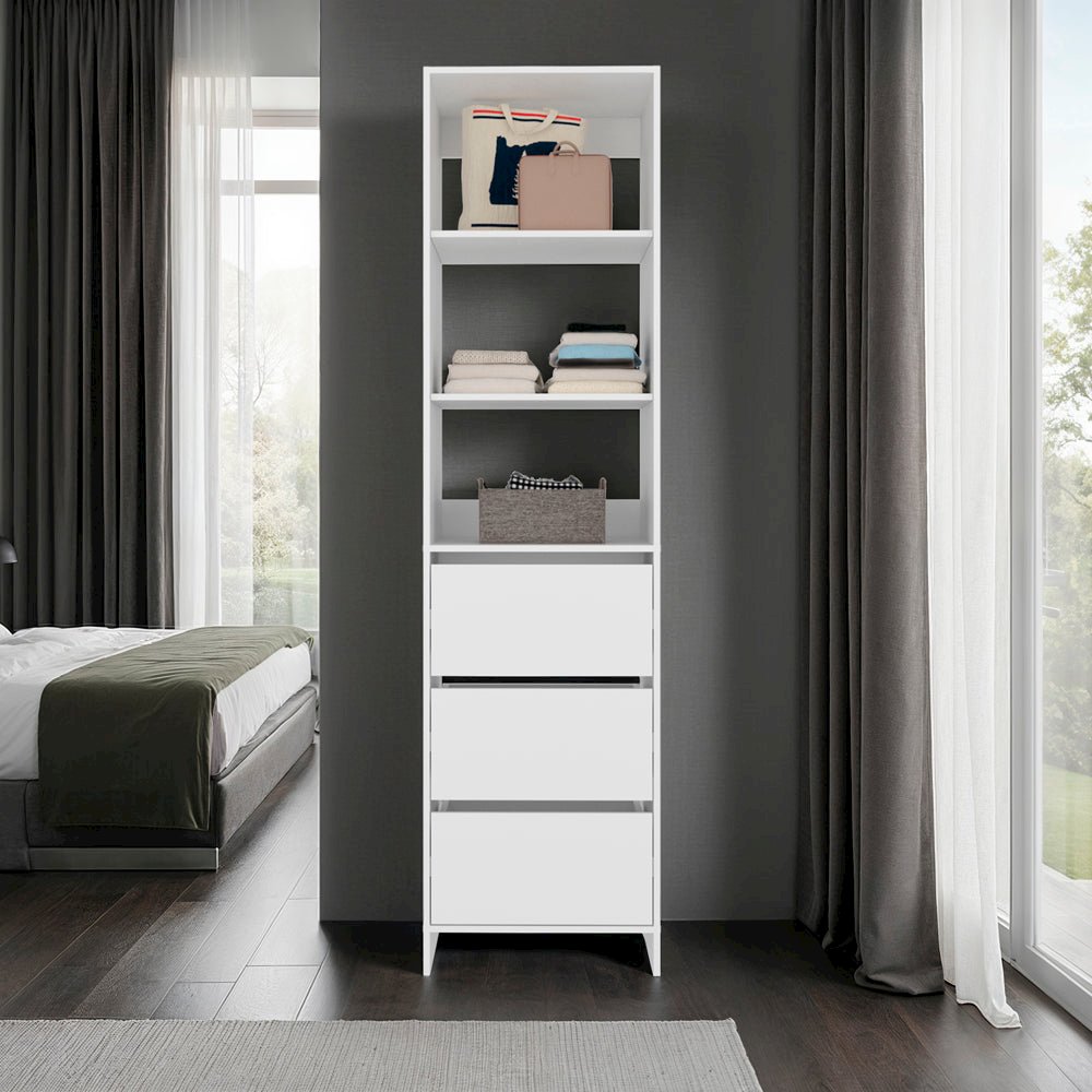 Maplewood Closet Boost, Bedroom, White. Picture 6