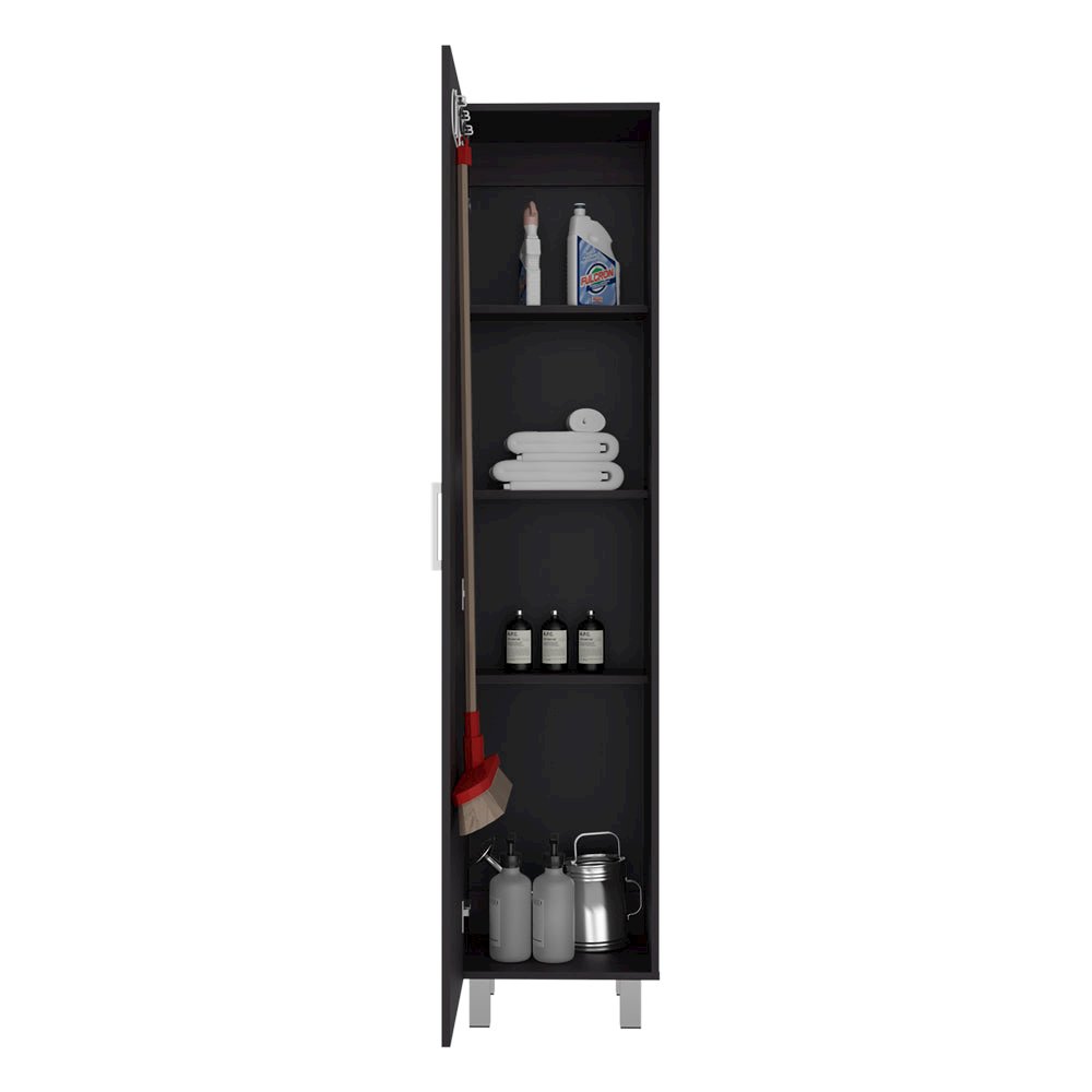 Storage Cabinet Molekeede Daisy Black. Picture 1