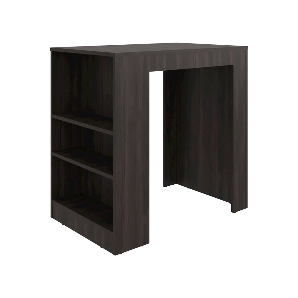 Kitchen Island Doyle Lotus, Brown. Picture 3