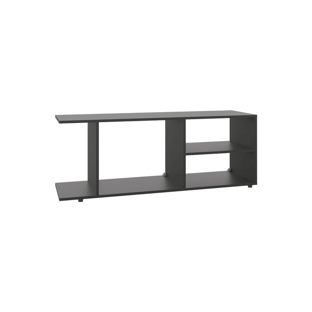 Entertainment Center Barton, Living Room, Black. Picture 5
