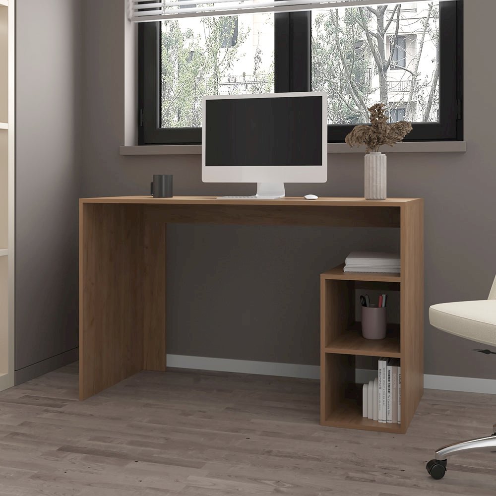 Rolla Desk , Office, Light Pine. Picture 5
