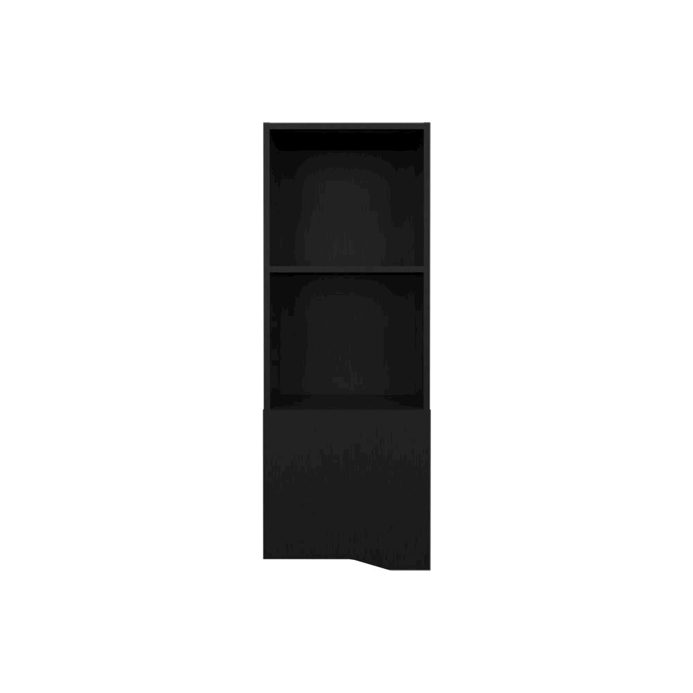 Wall Cabinet Hopewell, Living Room, Black. Picture 1