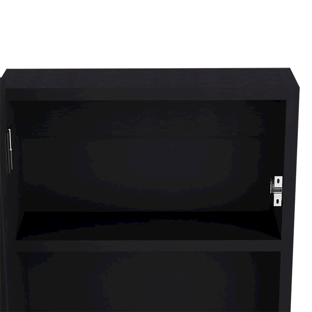 Medicine Cabinet Sanford, Bathroom, Black. Picture 7