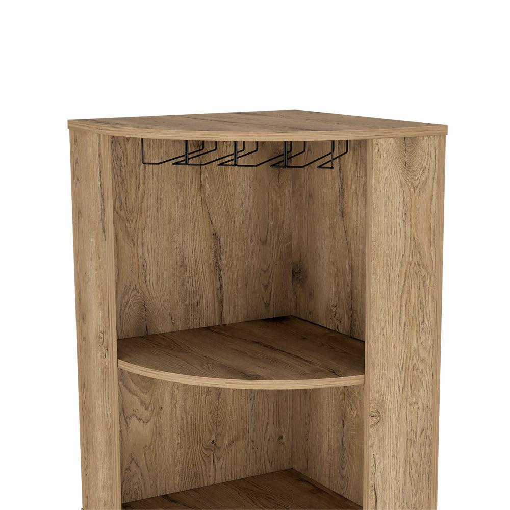 Bar Cabinet Jansen, Living Room, Macadamia. Picture 7