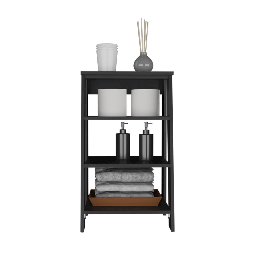 Bathroom Shelf Artesia, Bathroom, Black. Picture 4
