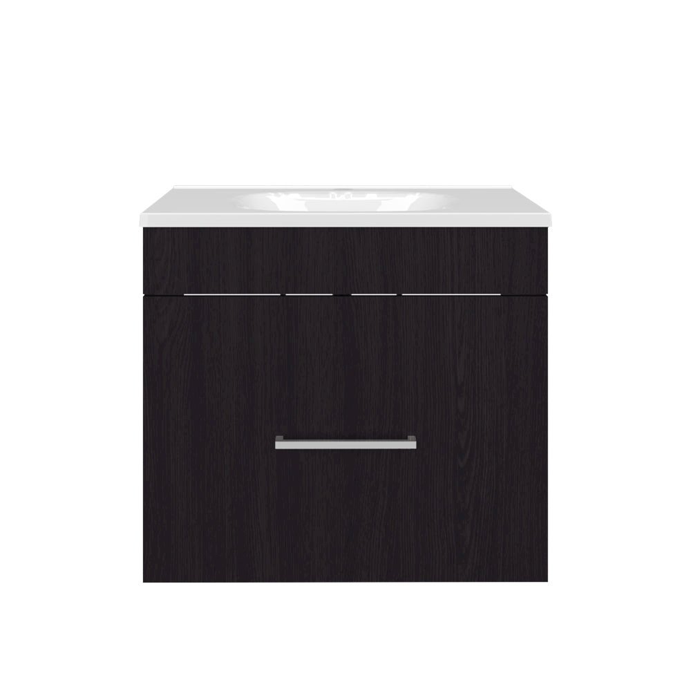 Arequipa Hatta Bathroom Vanity Kronos – Modern Floating Sink Cabinet. Picture 1