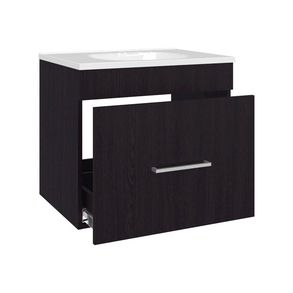 Arequipa Hatta Bathroom Vanity Kronos – Modern Floating Sink Cabinet. Picture 4