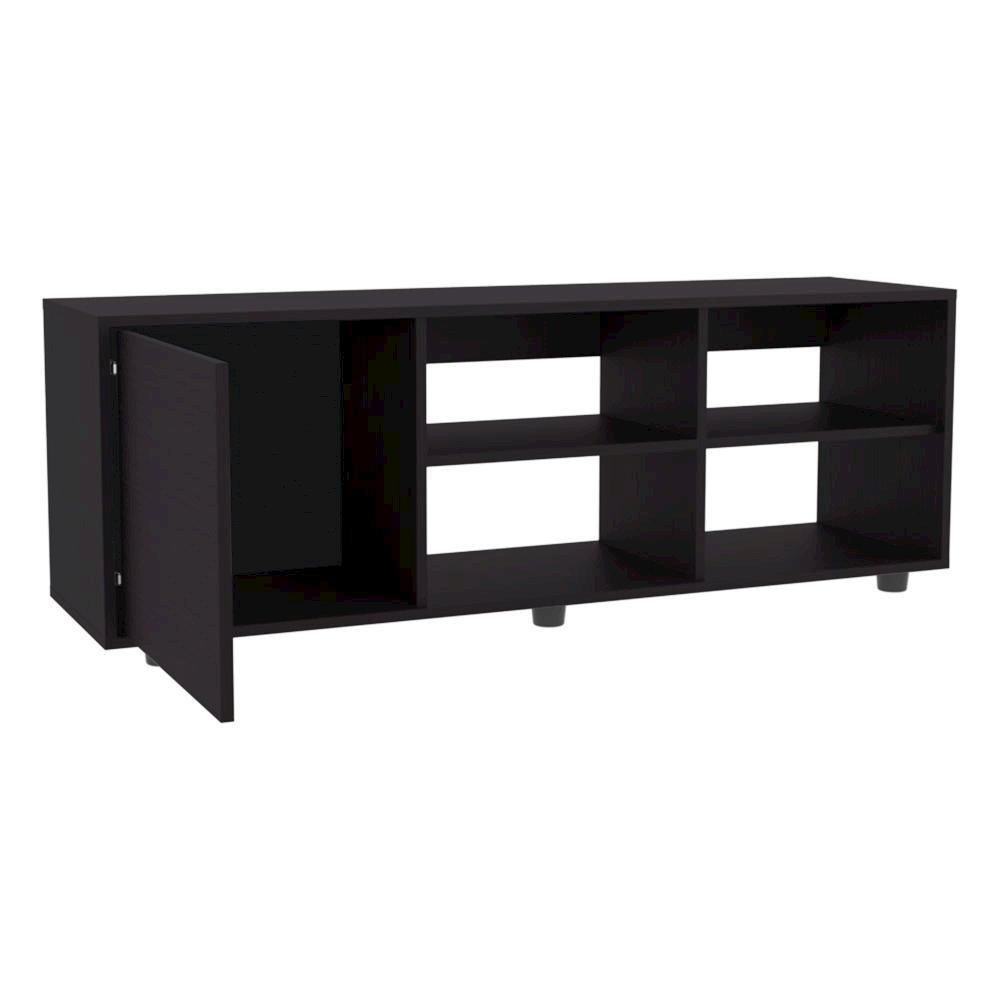 Roseland Tv Stand, Living Room, Black. Picture 4