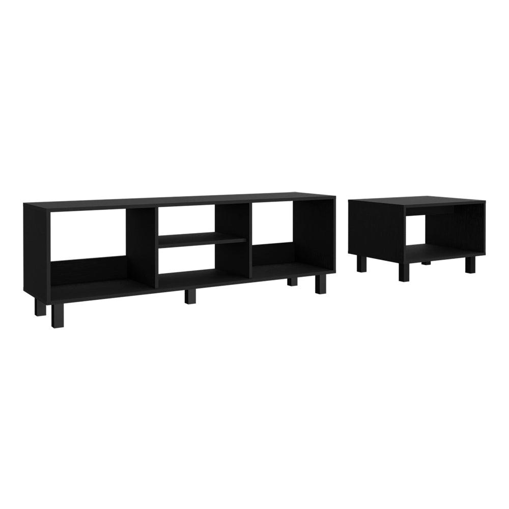 2pc Living Room Set Millville, Living Room, Black. Picture 3