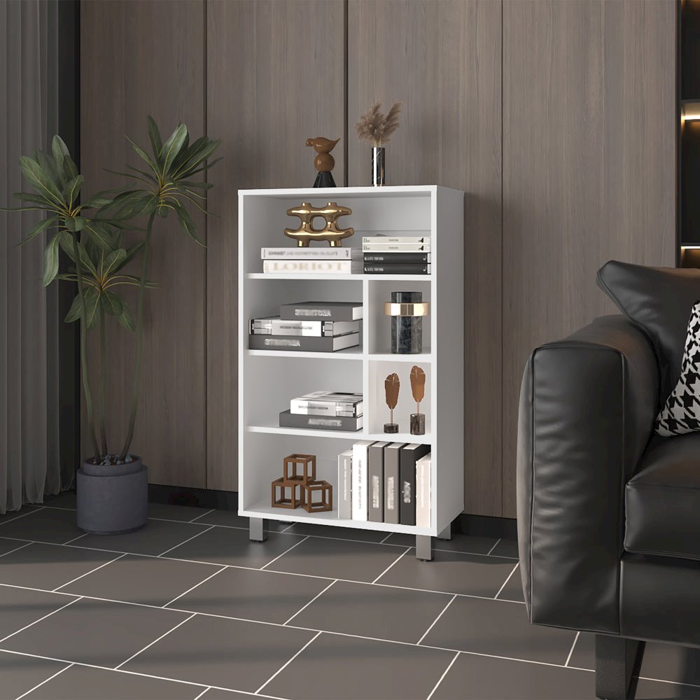 Bookcase Midway, Office, White. Picture 7