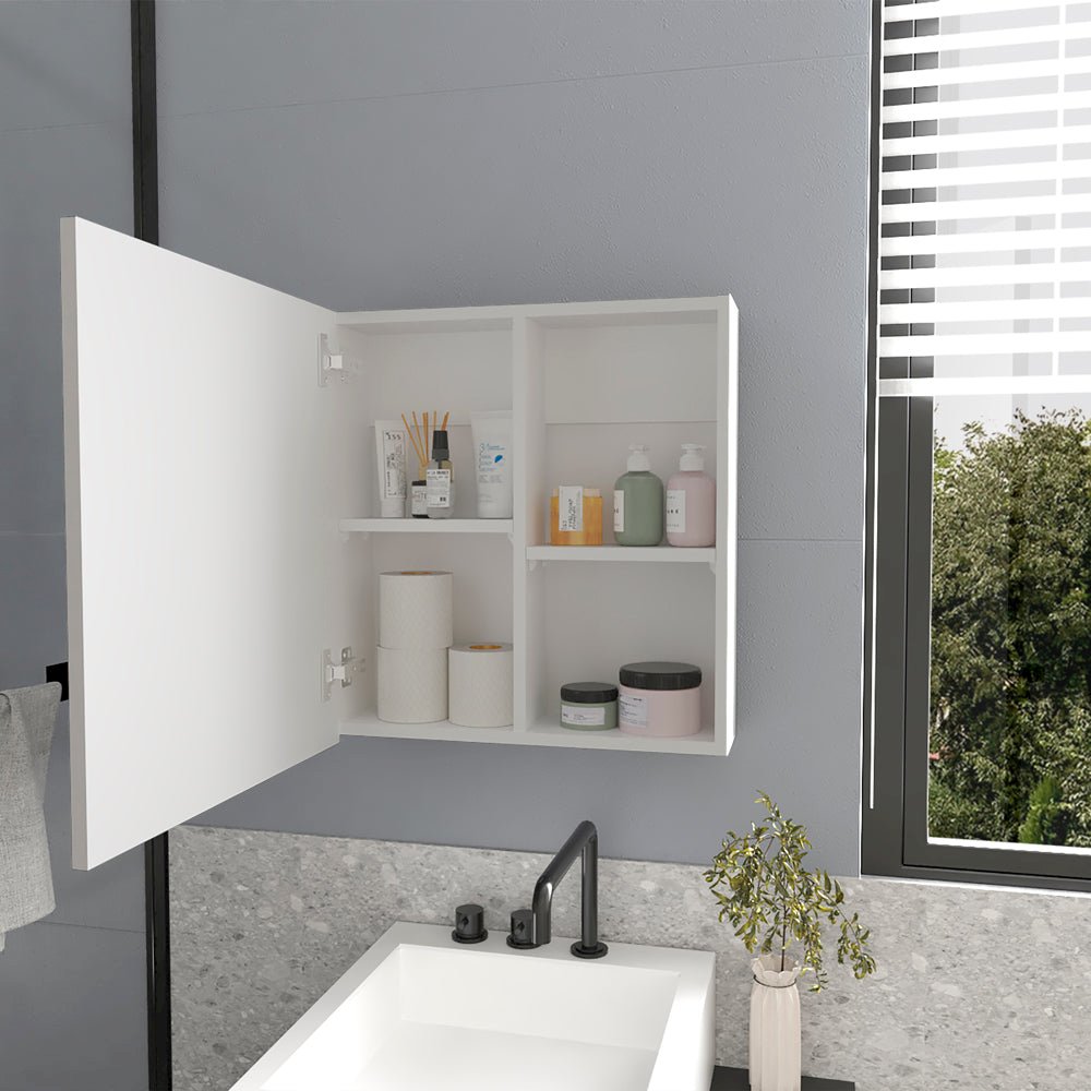 Medicine Cabinet Clayton, Bathroom, White. Picture 5