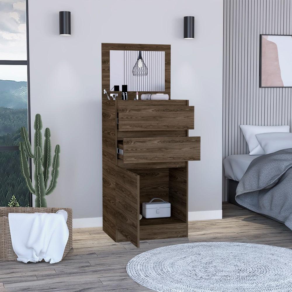 Dresser Asturias, Jewerly Box, Dark Walnut Finish. Picture 1