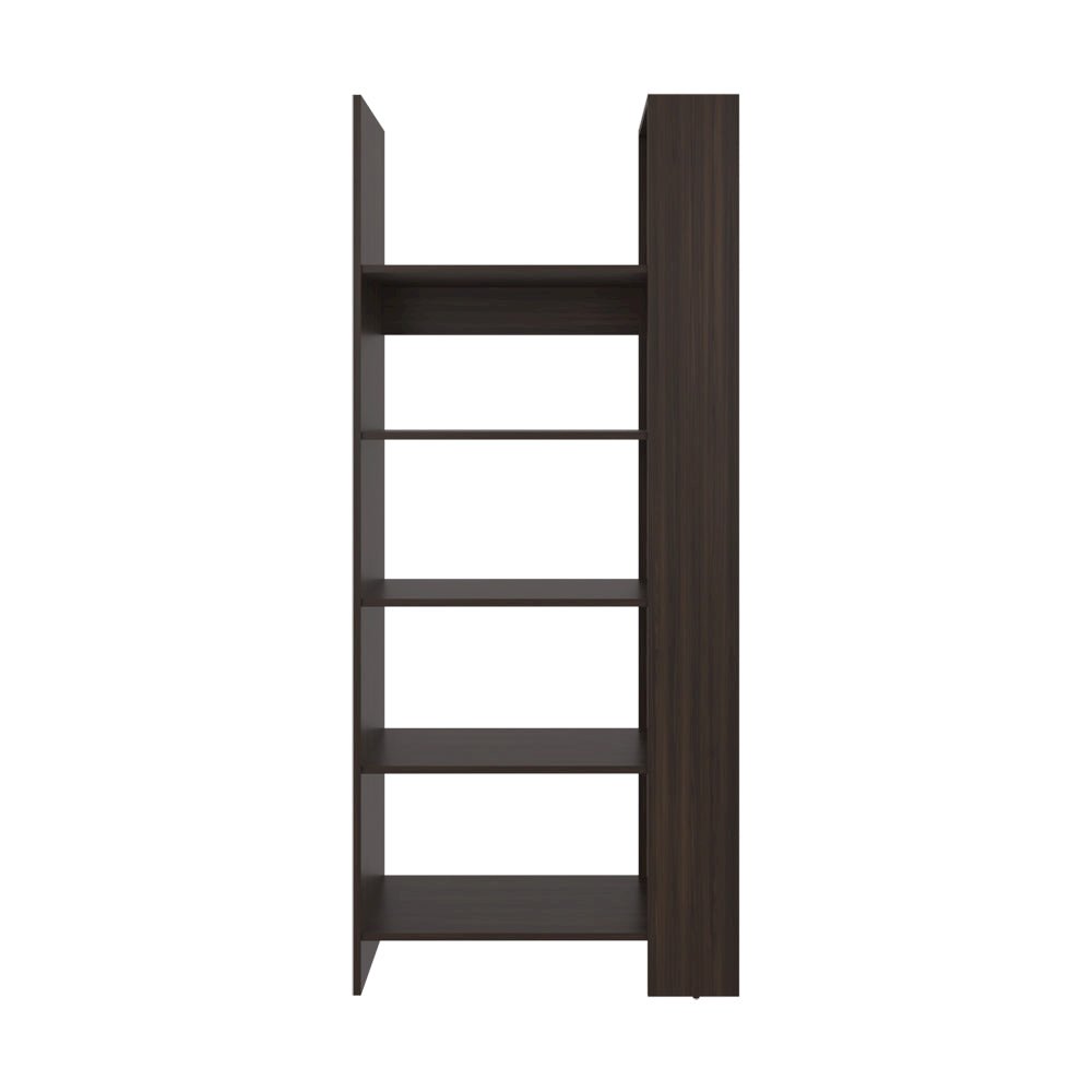 Hatley Bookcase, 5 Shelves, Manufactured Wood, Living Room. Picture 1