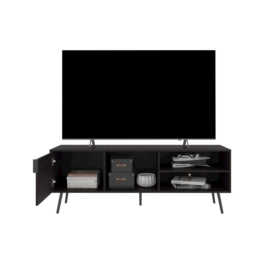 Long Beach Tv Stand , Living Room, Black. Picture 2