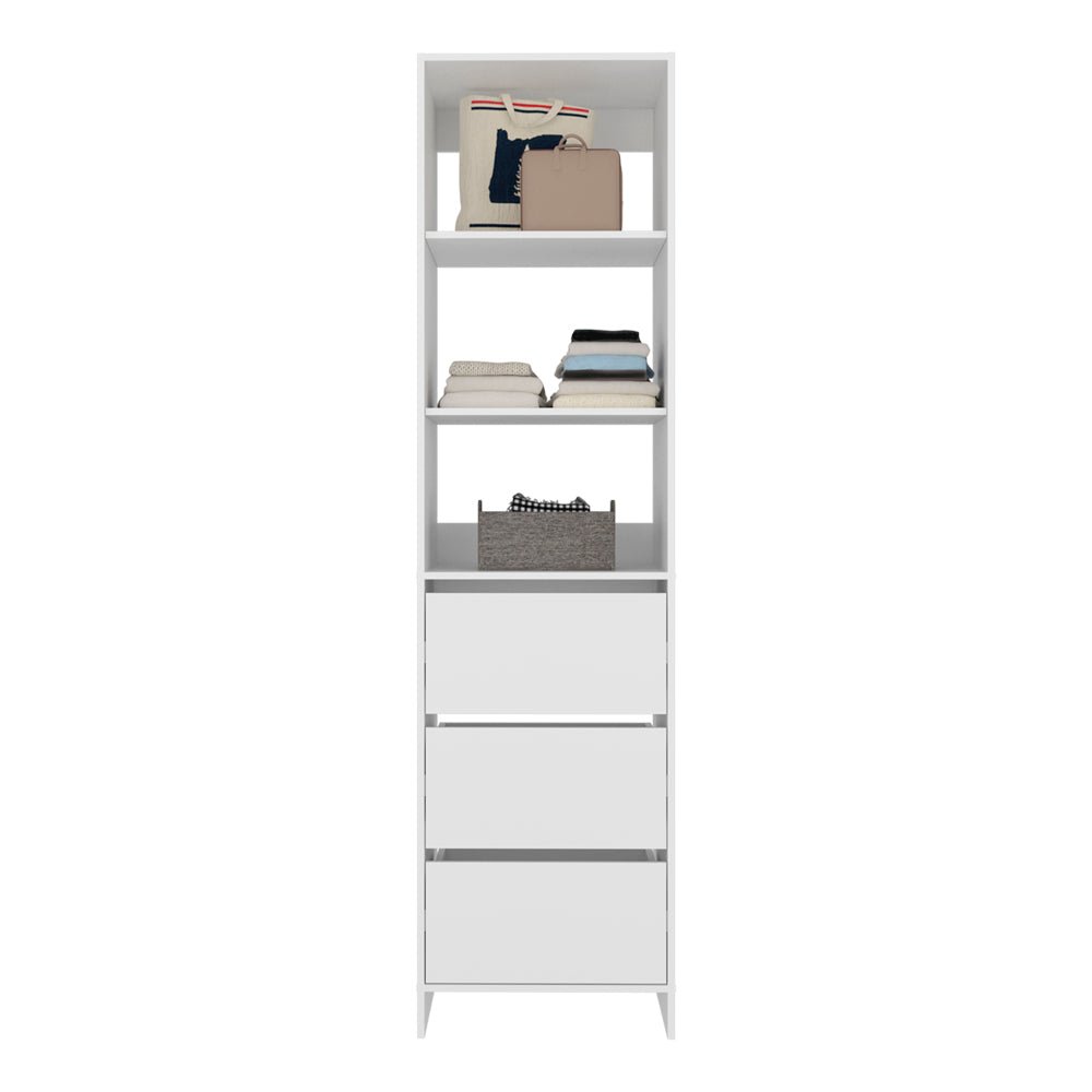 Maplewood Closet Boost, Bedroom, White. Picture 1
