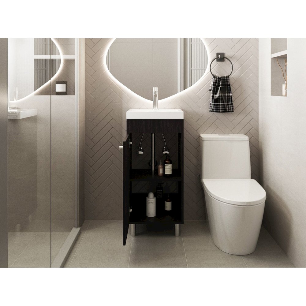 Waterford Vanity Sink, Bathroom, Black. Picture 7