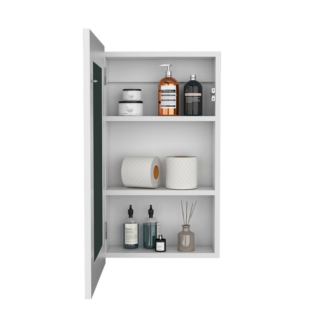 Medicine Cabinet Sanford, Bathroom, White. Picture 4