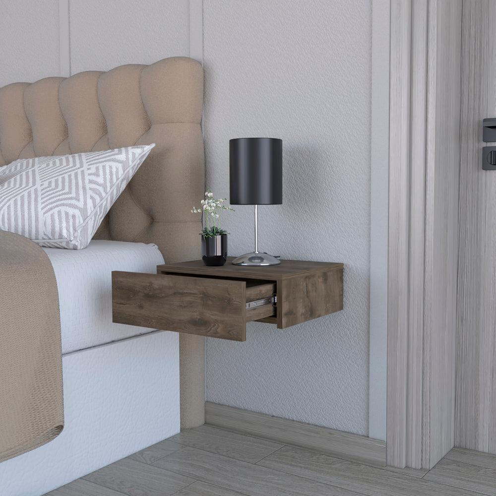 Nightstand Isola, Bedroom, Dark Brown. Picture 3