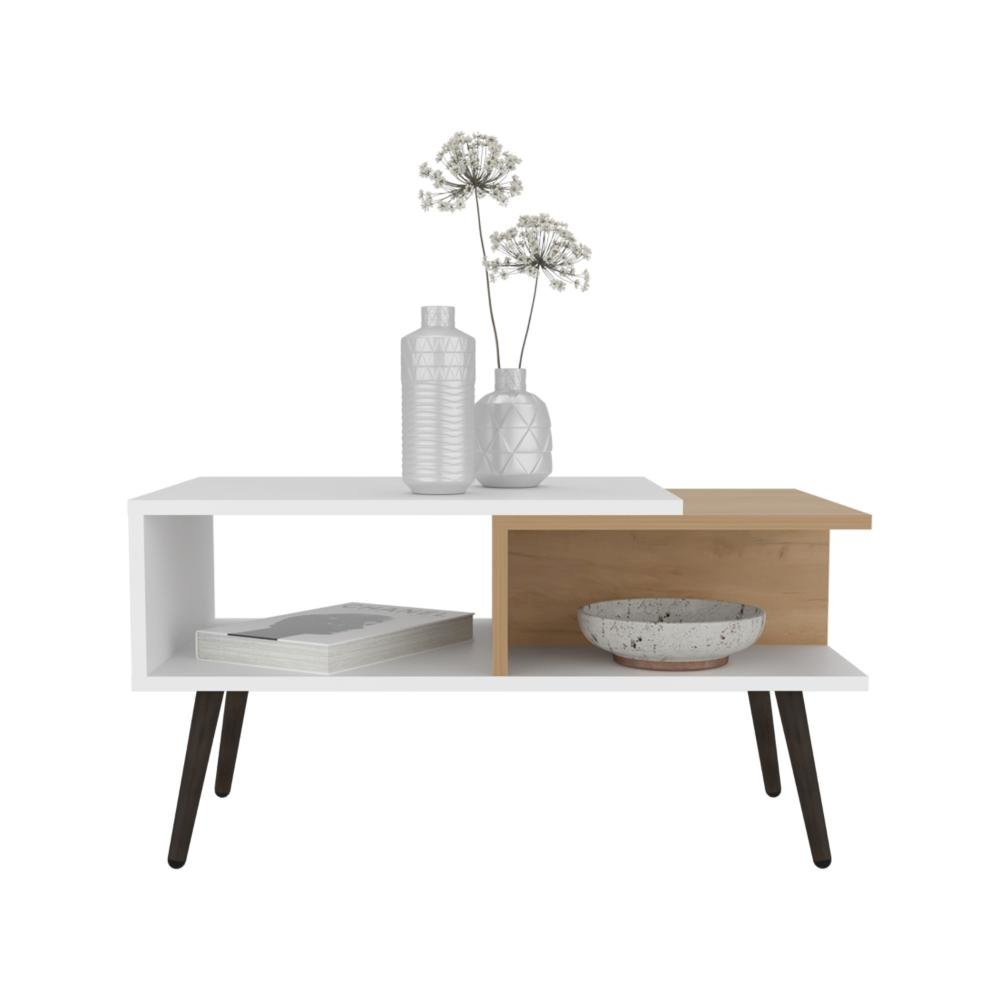 Vowinckel Coffee table, Living Room, White/ Light Pine. Picture 2