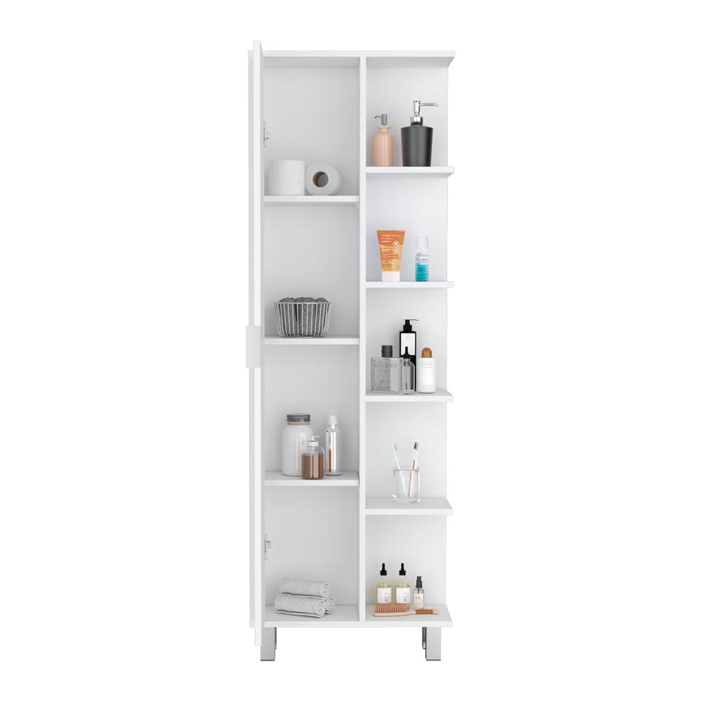 Linen Cabinet Sandy, Bathromm, White. Picture 4