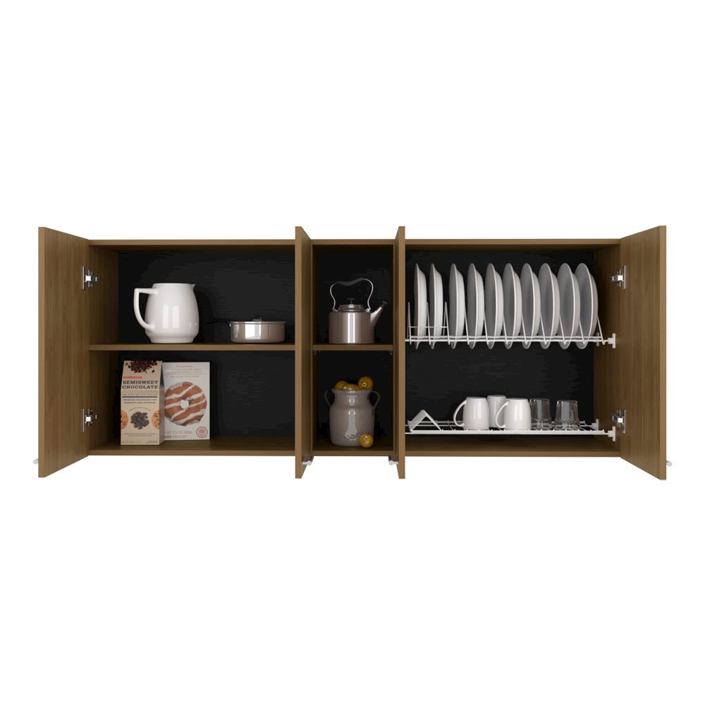 Wall Cabinet Ontario, Kitchen, Macadamia. Picture 3