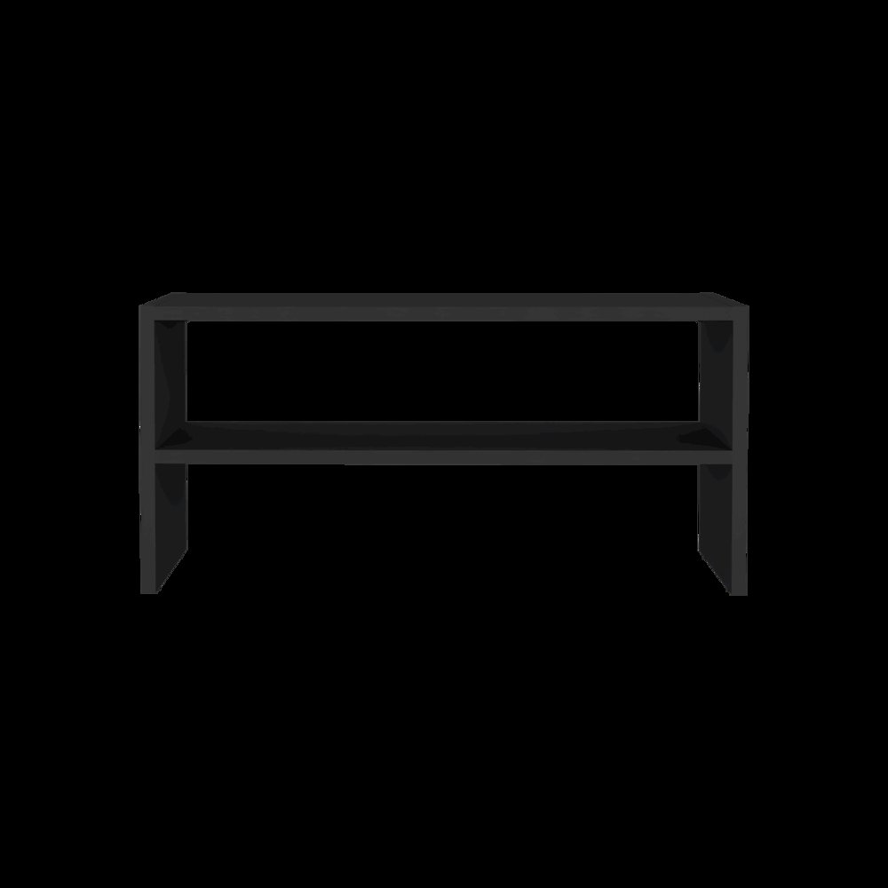 Stackable Shoe Rack Howard, Bedroom, Black. Picture 2