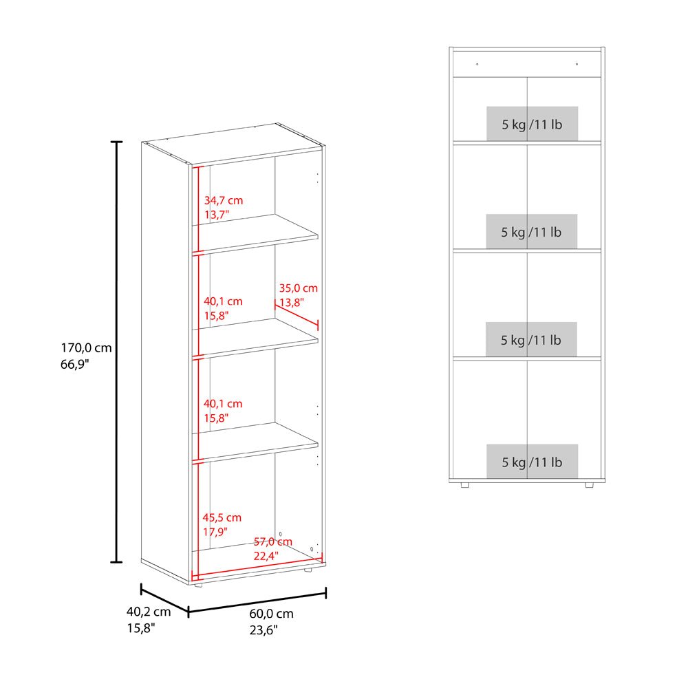 Soham Armoire Extension Duo, 3 Doors and Shelves for Bedroom. Picture 6