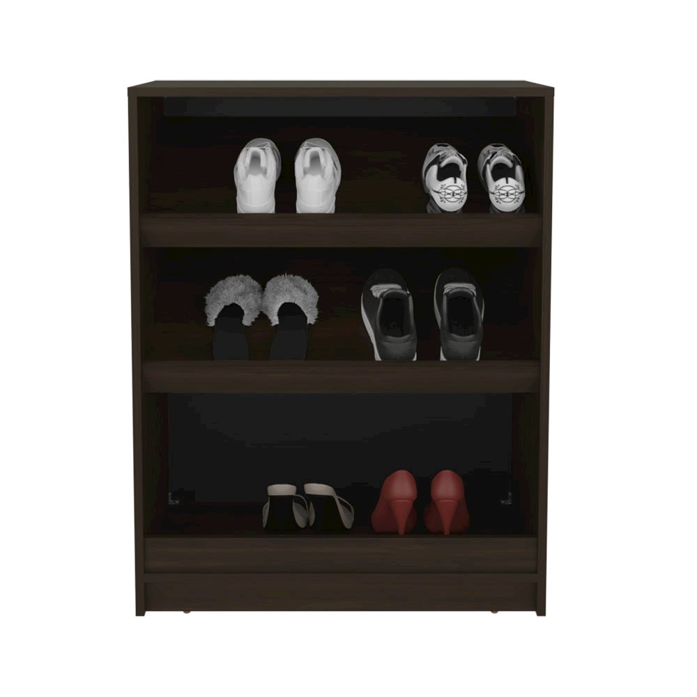 Gillham Shoe Rack, Bedroom, Black. Picture 4