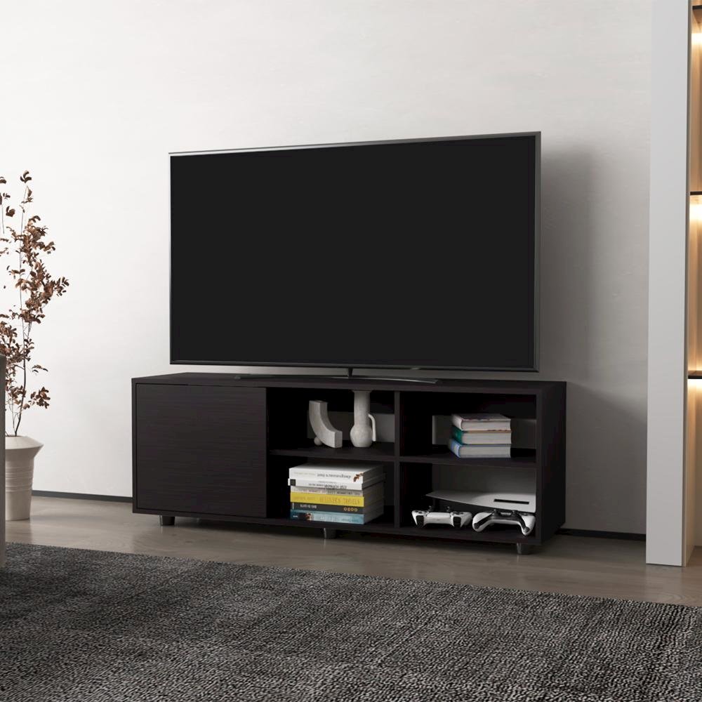 Roseland Tv Stand, Living Room, Black. Picture 6