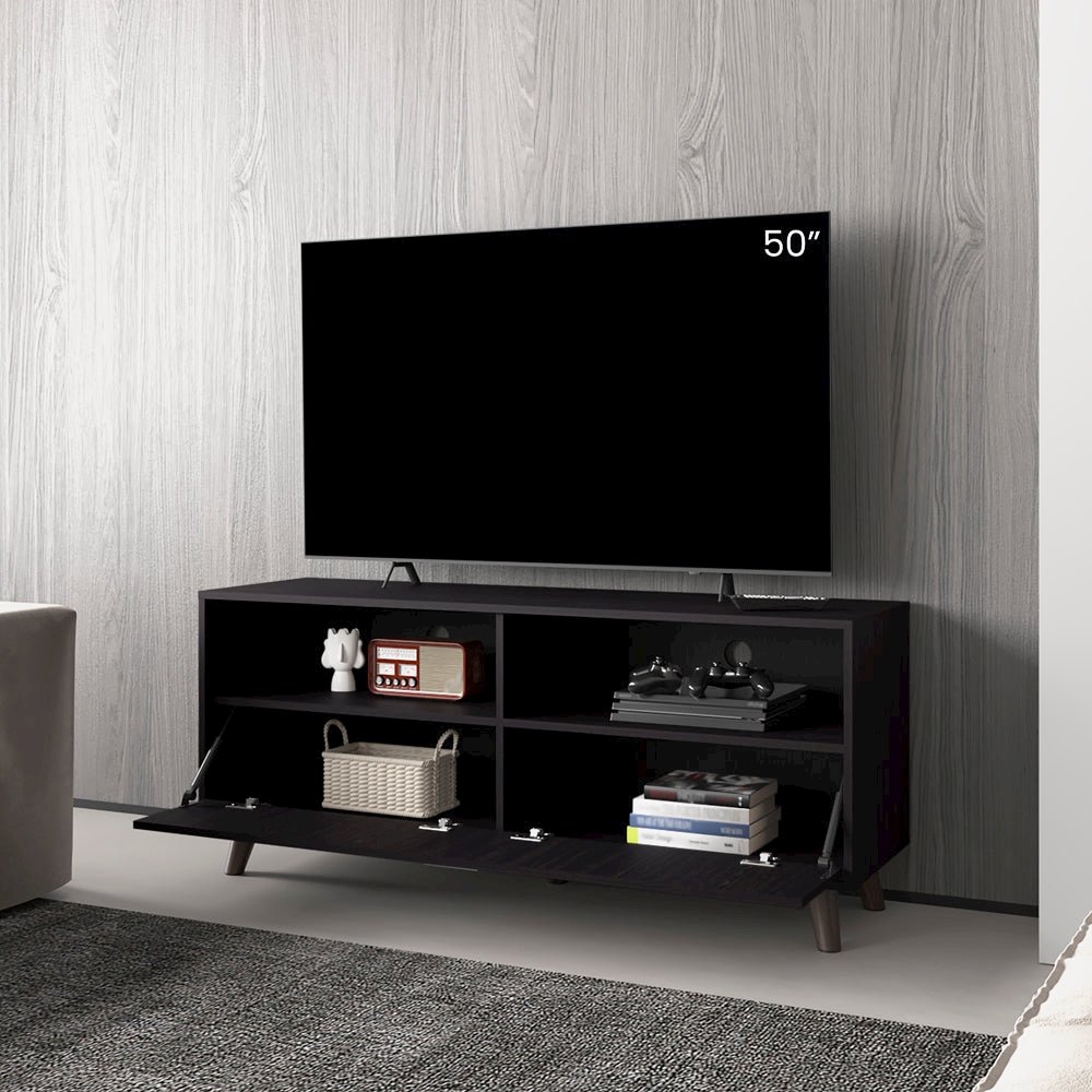 Coy Tv Stand, Living Room, Black. Picture 5