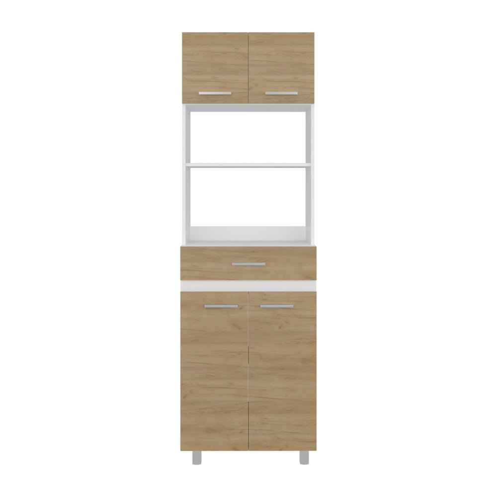 Lakeridge Pantry Cabinet – Modern Storage Solution with White. Picture 1