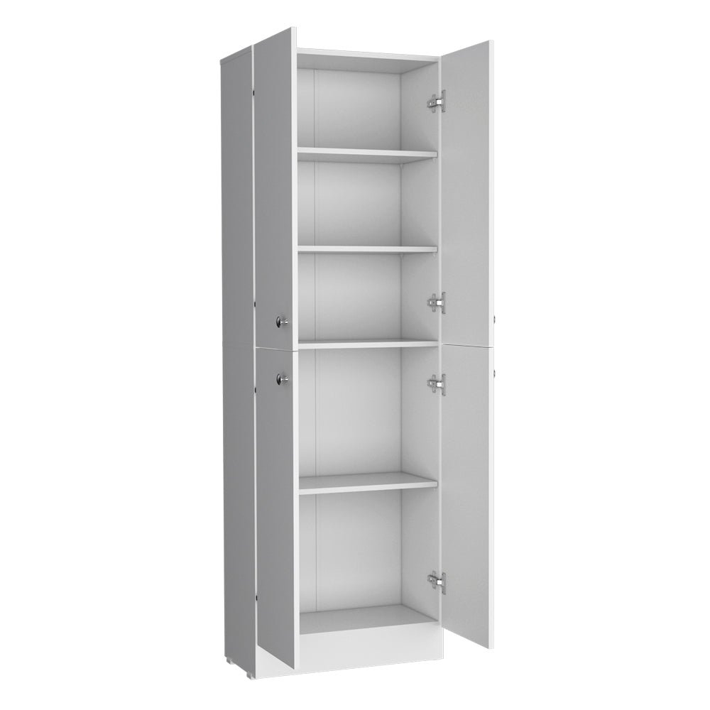 Pantry Cabinet Coahoma, Kitchen, White. Picture 6