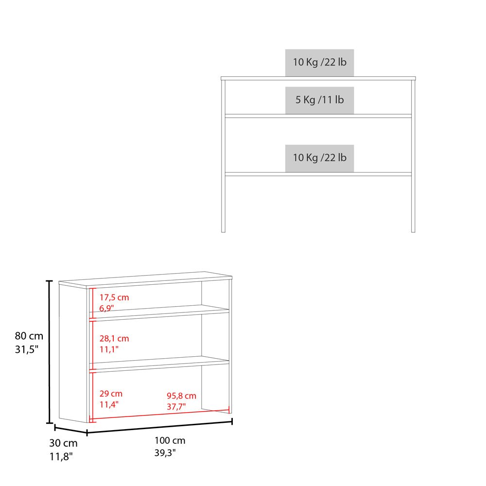 Console Table Richton, Living room, White. Picture 3