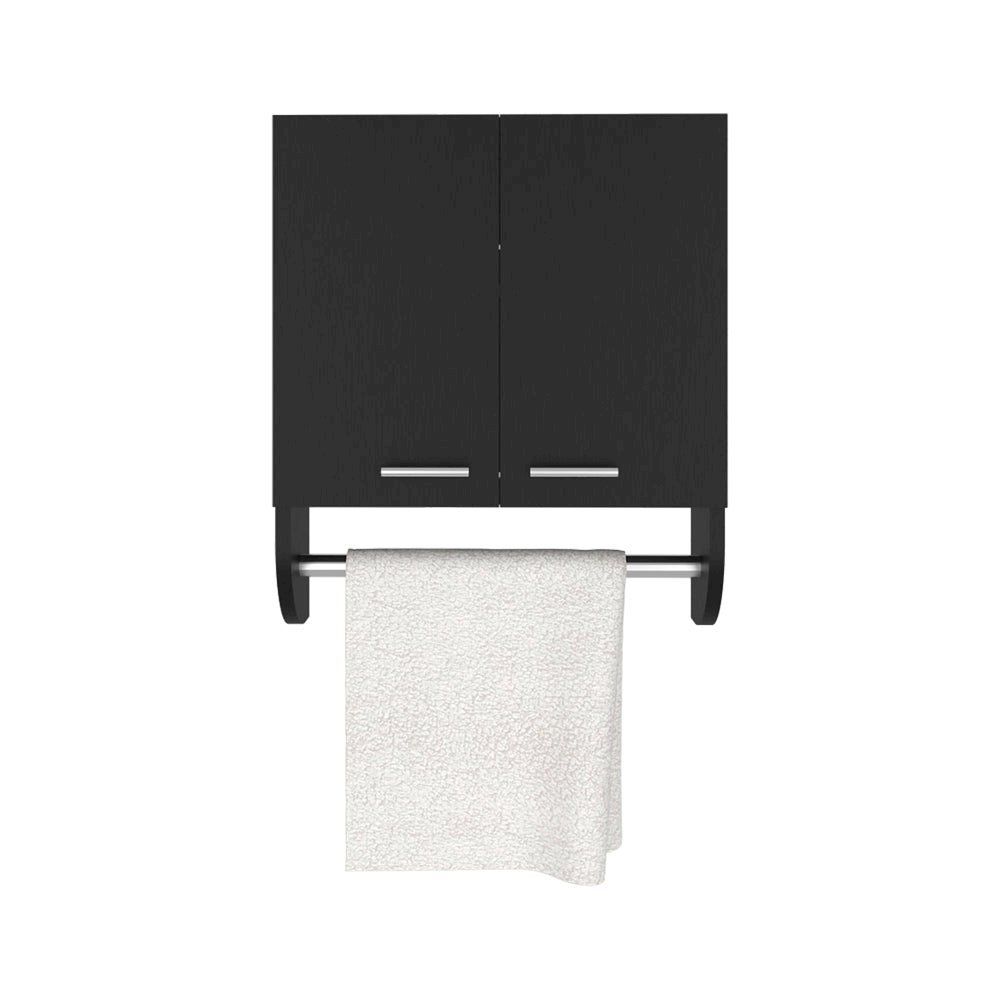Medicine Cabinet Riley, Bathroom, Black. Picture 7