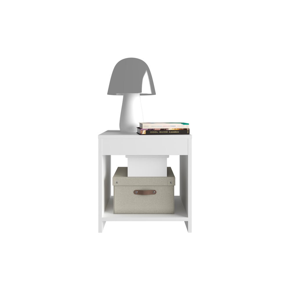 Nightstand Elaine, Bedroom, White. Picture 3