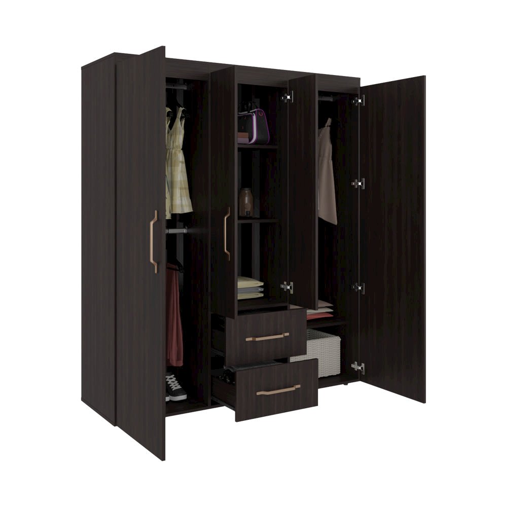 Armoire Elma, Petunia BROWN. Picture 2