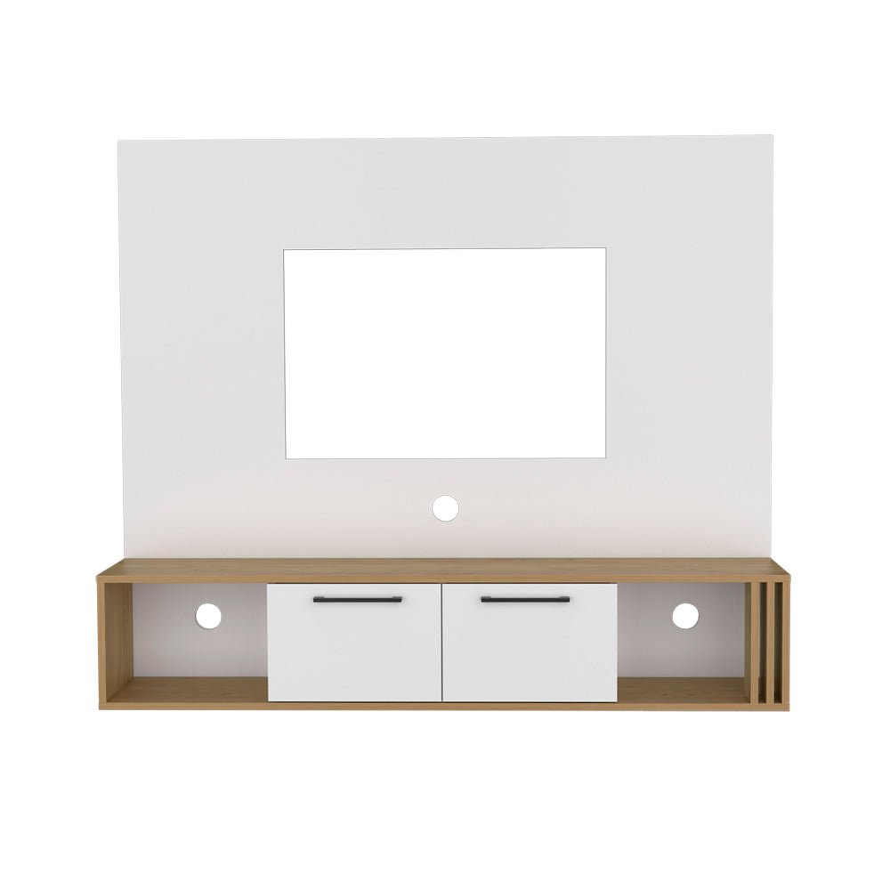 Louisburg Entertainment Center, White/Macadamia. Picture 2